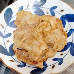 醤油麹De〜豚ロース薄切り肉の生姜焼き
